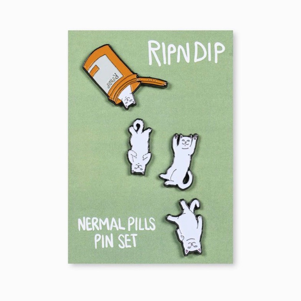 Nermal Pills Pin Pack from Rip’N’Dip SOLD OUT